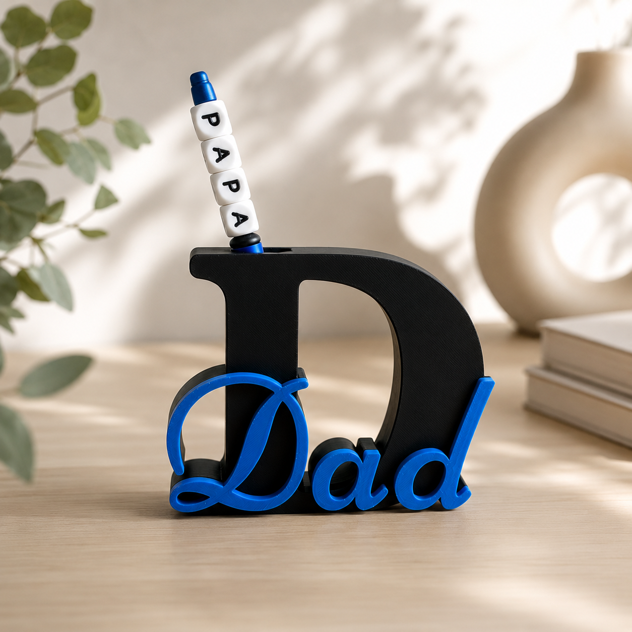 Dad Pennenhouder met Gepersonaliseerde Papa Pen 🖊️