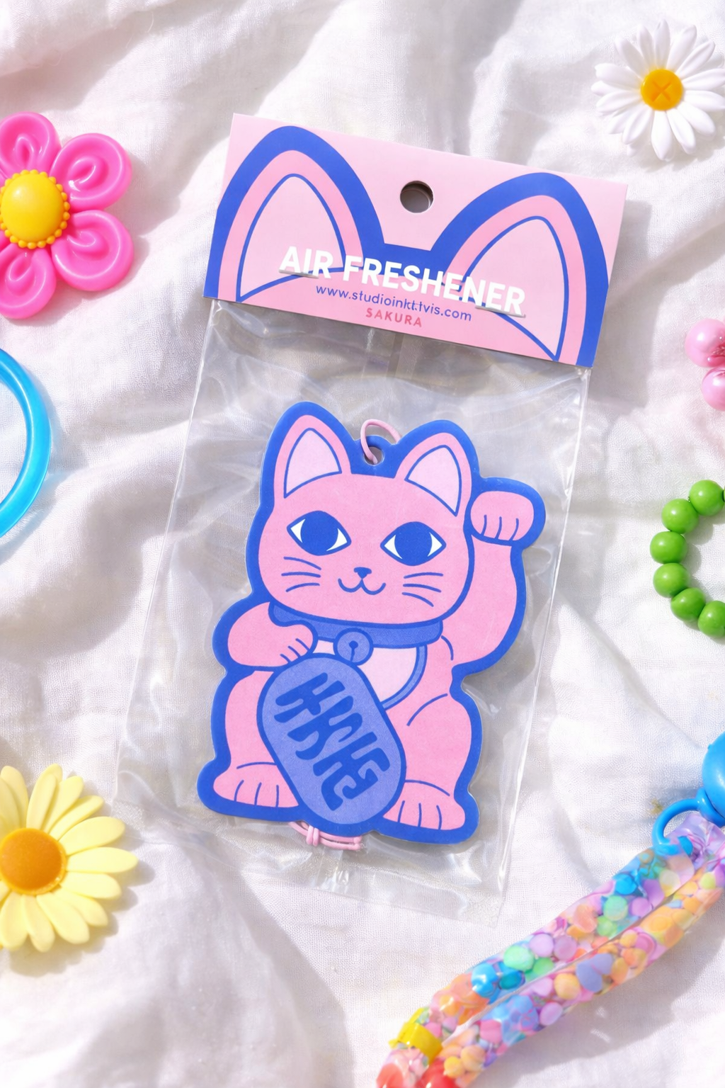 Lucky Cat Geurhanger (Sakura)