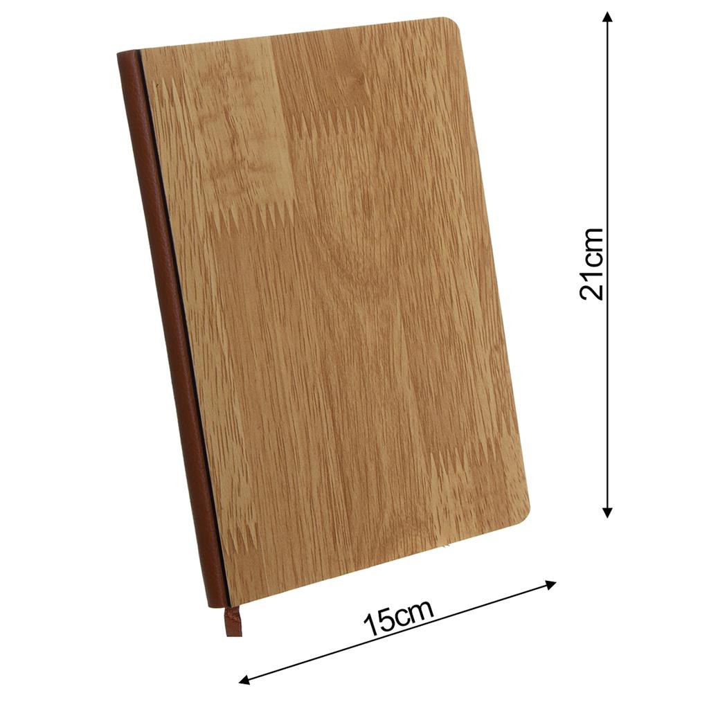 Luxe houten notitieboekje – gepersonaliseerd