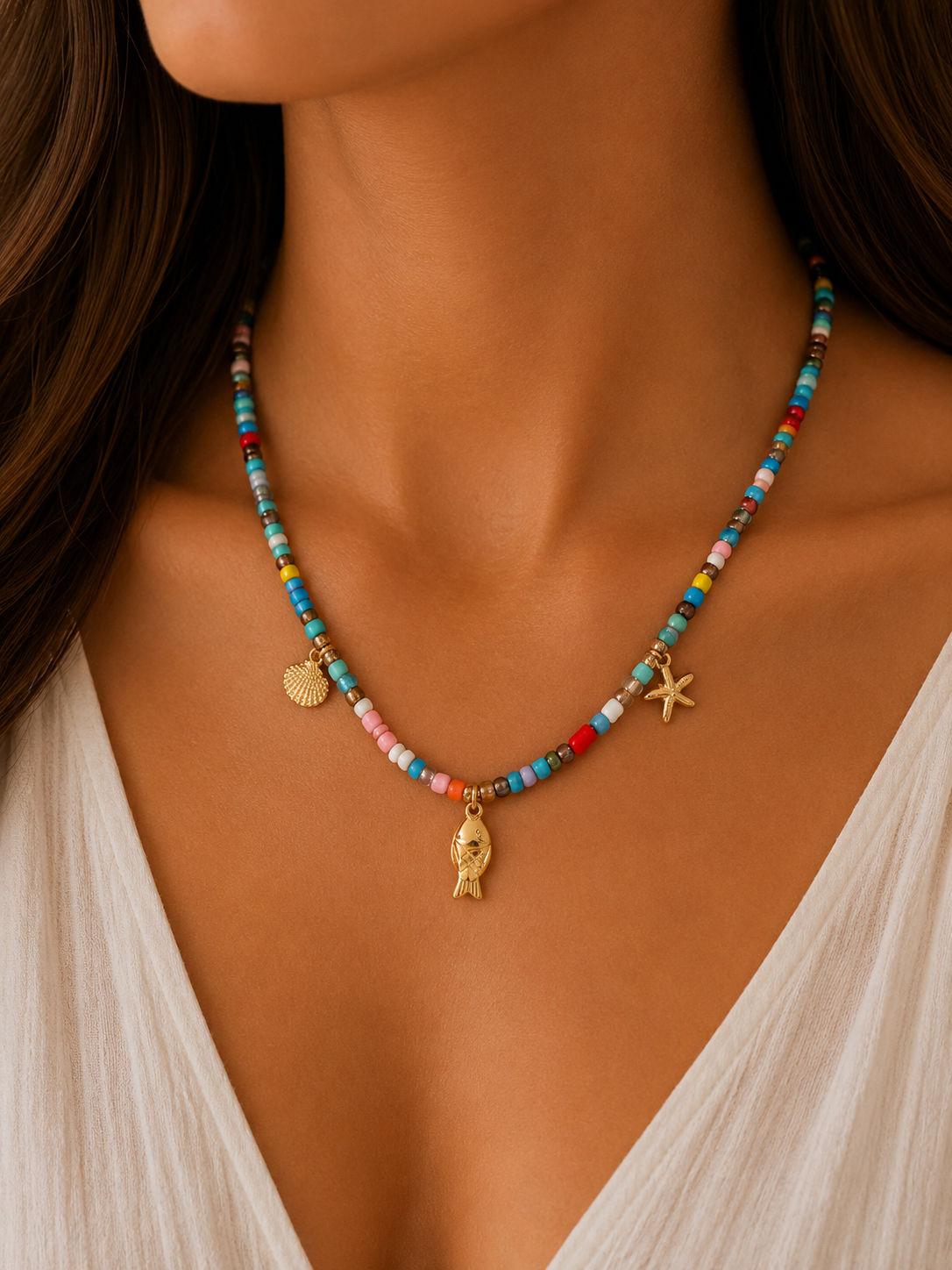 Beach Vibes Ketting πβοΈ