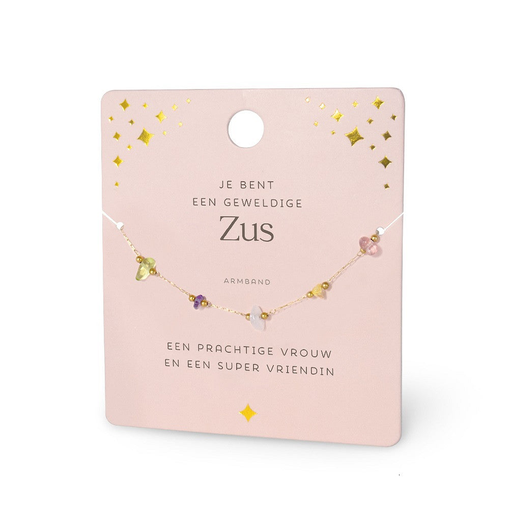 Geweldige Zus Edelsteentjes – Armband