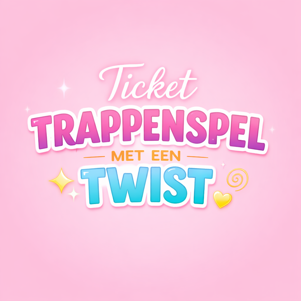 3 x Trappenspel met een twist