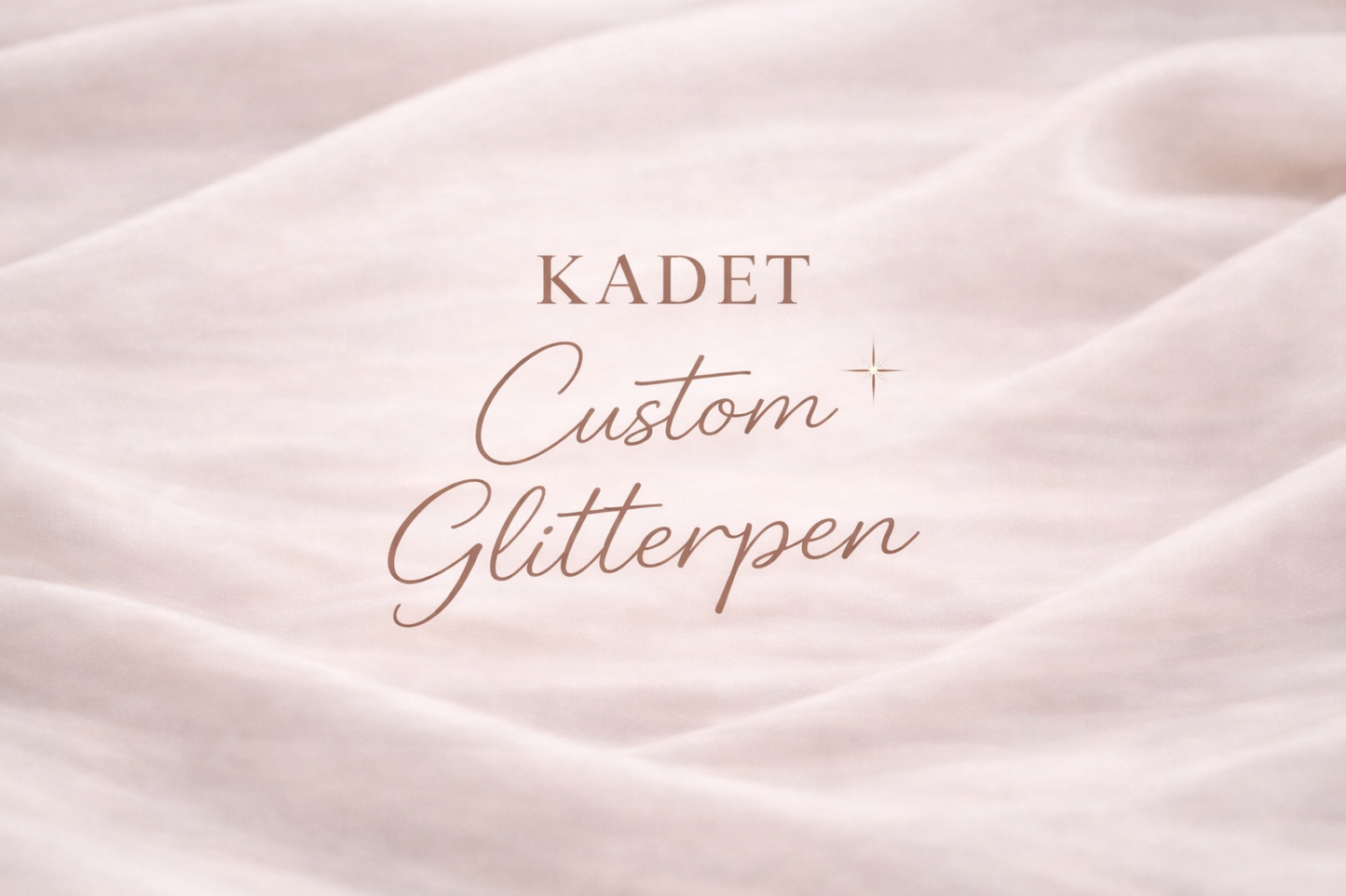 KADET Custom Glitter Pen