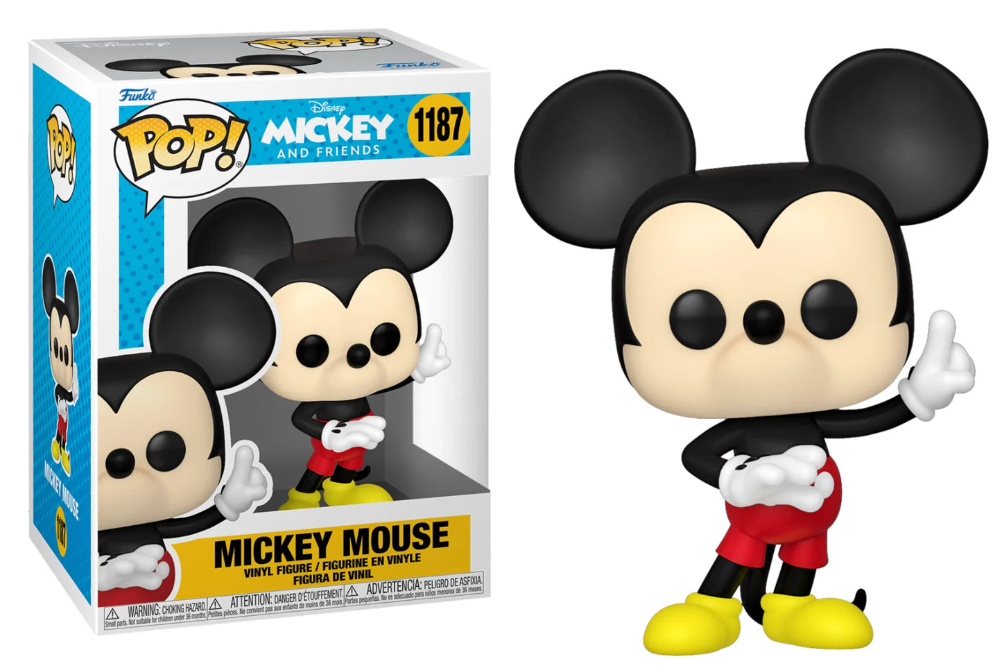 Funko Pop! Disney – Mickey Mouse #1187 | Mickey and Friends