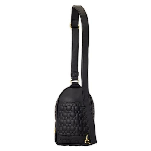 Loungefly Disney Mickey Mouse Silhouette Sling Crossbody Tas – Zwart