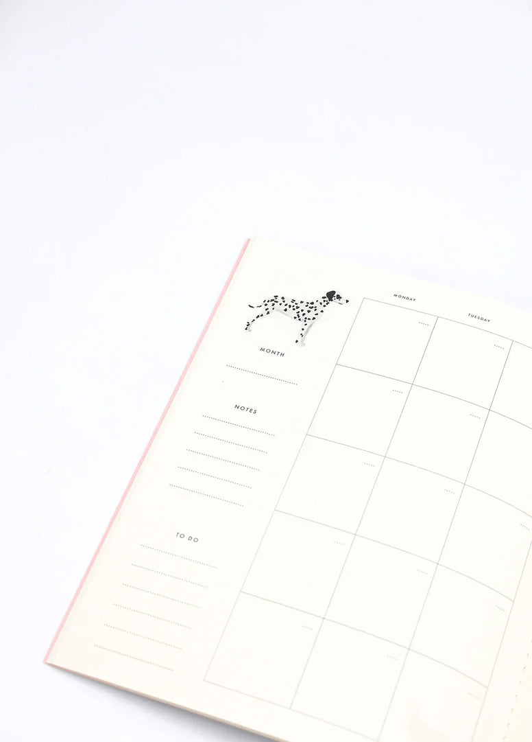 The Dogues Monthly Planner