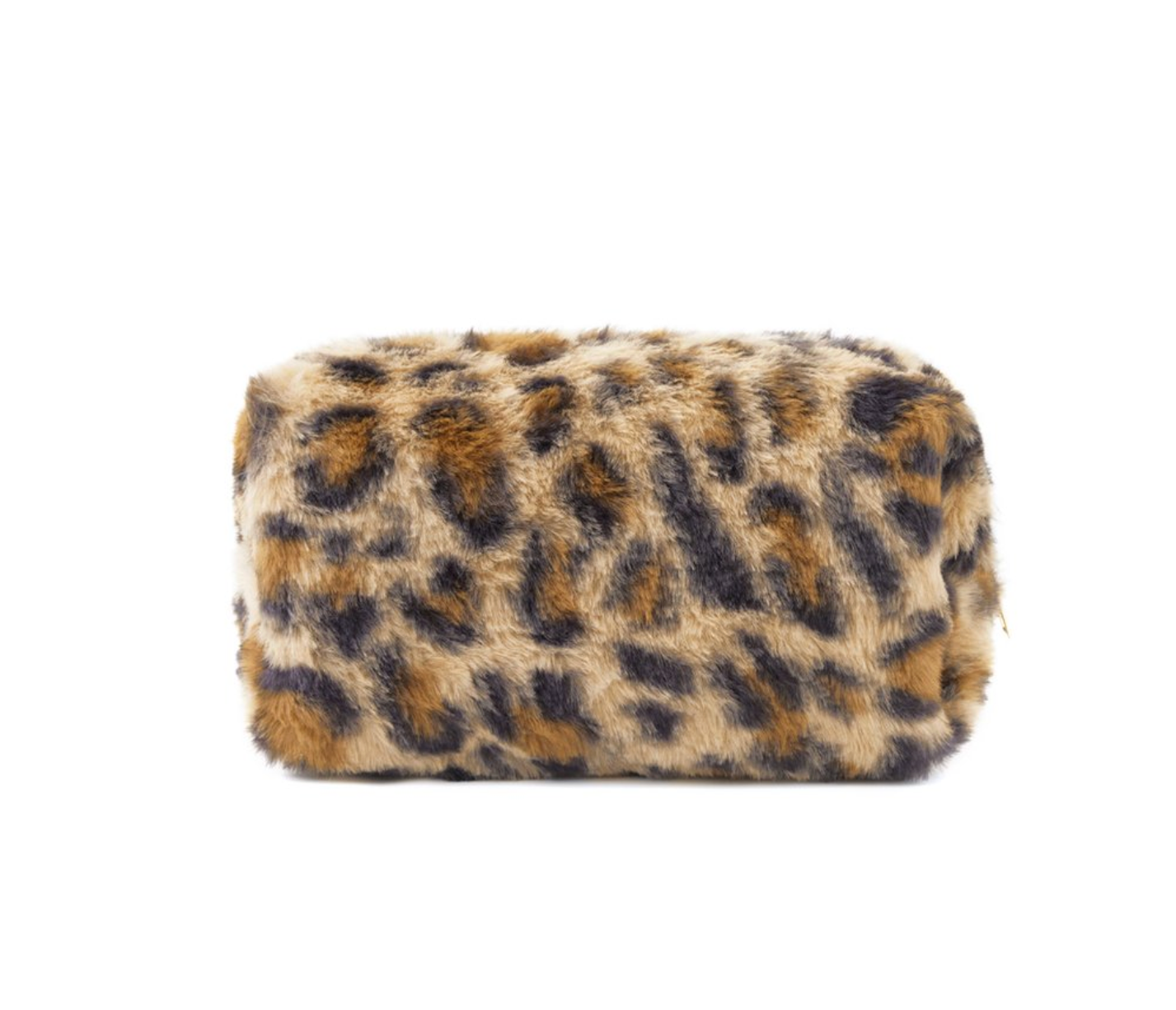 Leopard Faux Fur Pouch – Multi-Use Orga