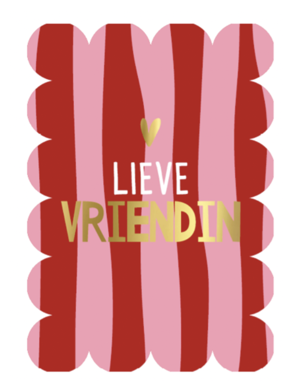 Wenskaart – Lieve vriendin