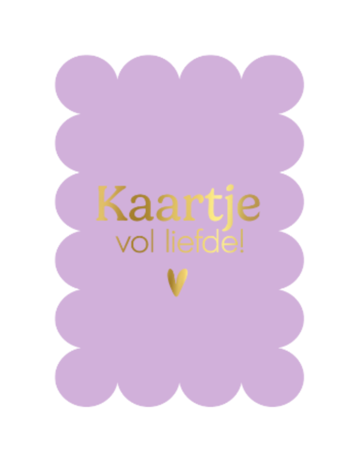 Wenskaart – Kaartje vol liefde!