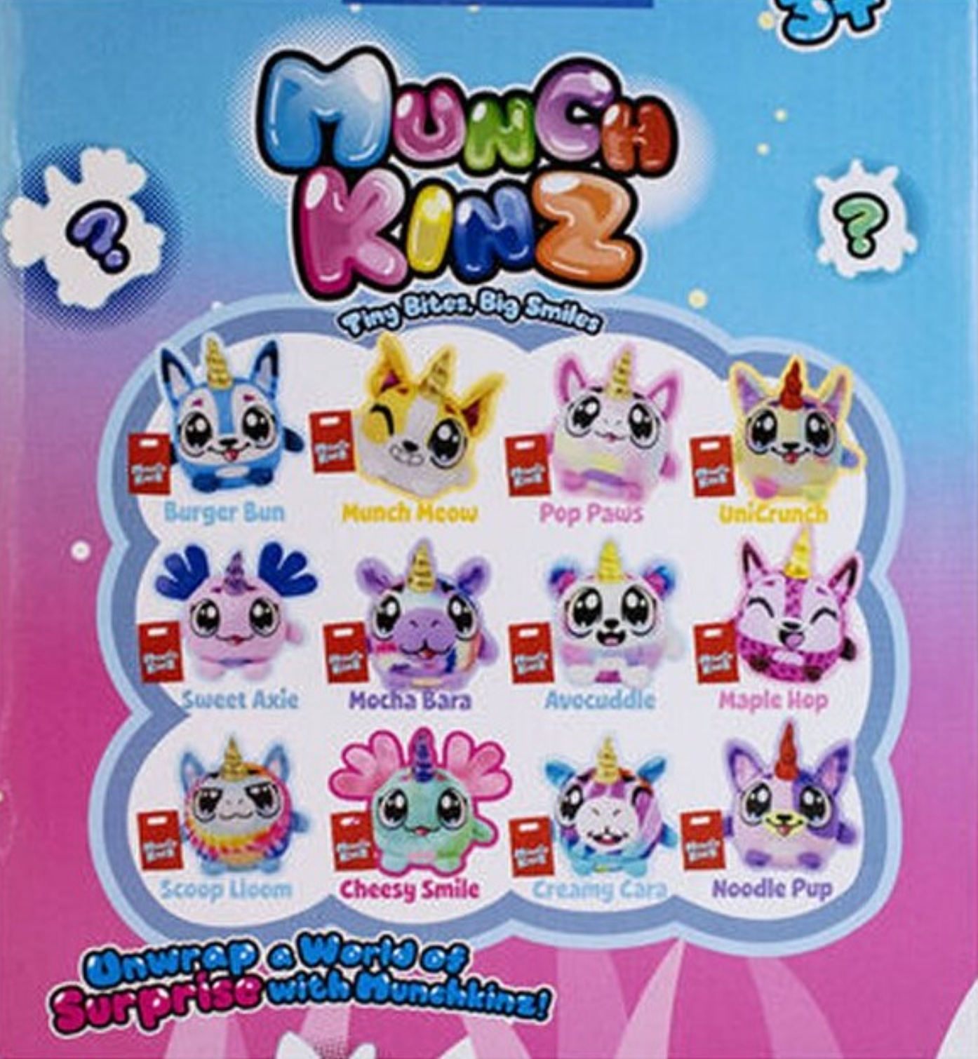 Munchkinz Surprise Plush – Blind Capsule Knuffel (Serie 1)