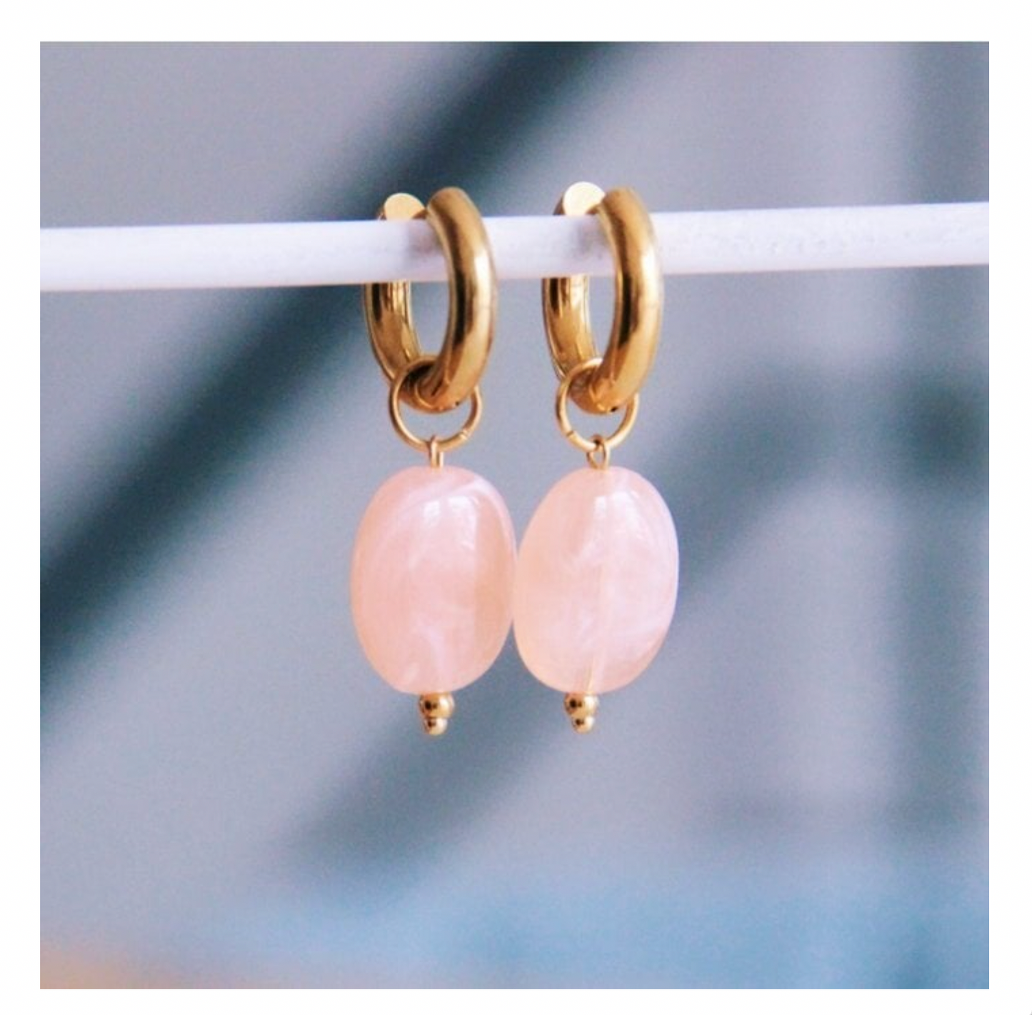 Oorbellen – Blush Pearl Glow