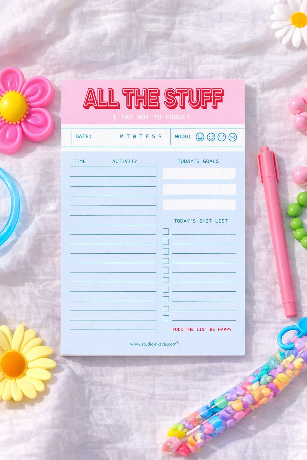 All The Stuff Notepad (A5)