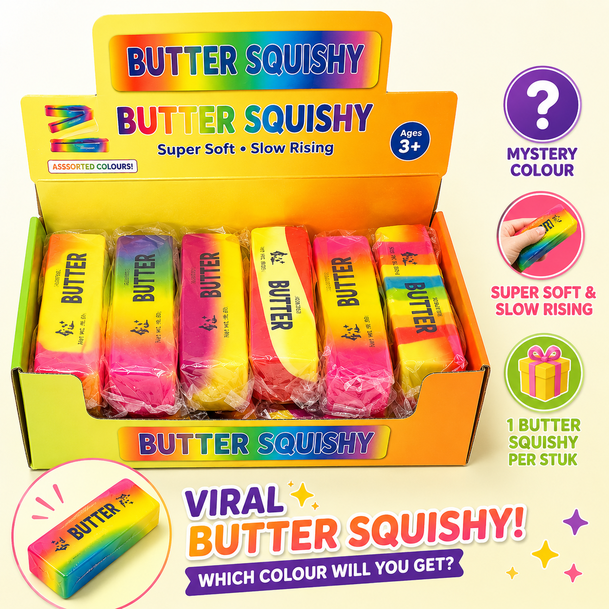 Viral Butter Squishy β 13 cm π§π