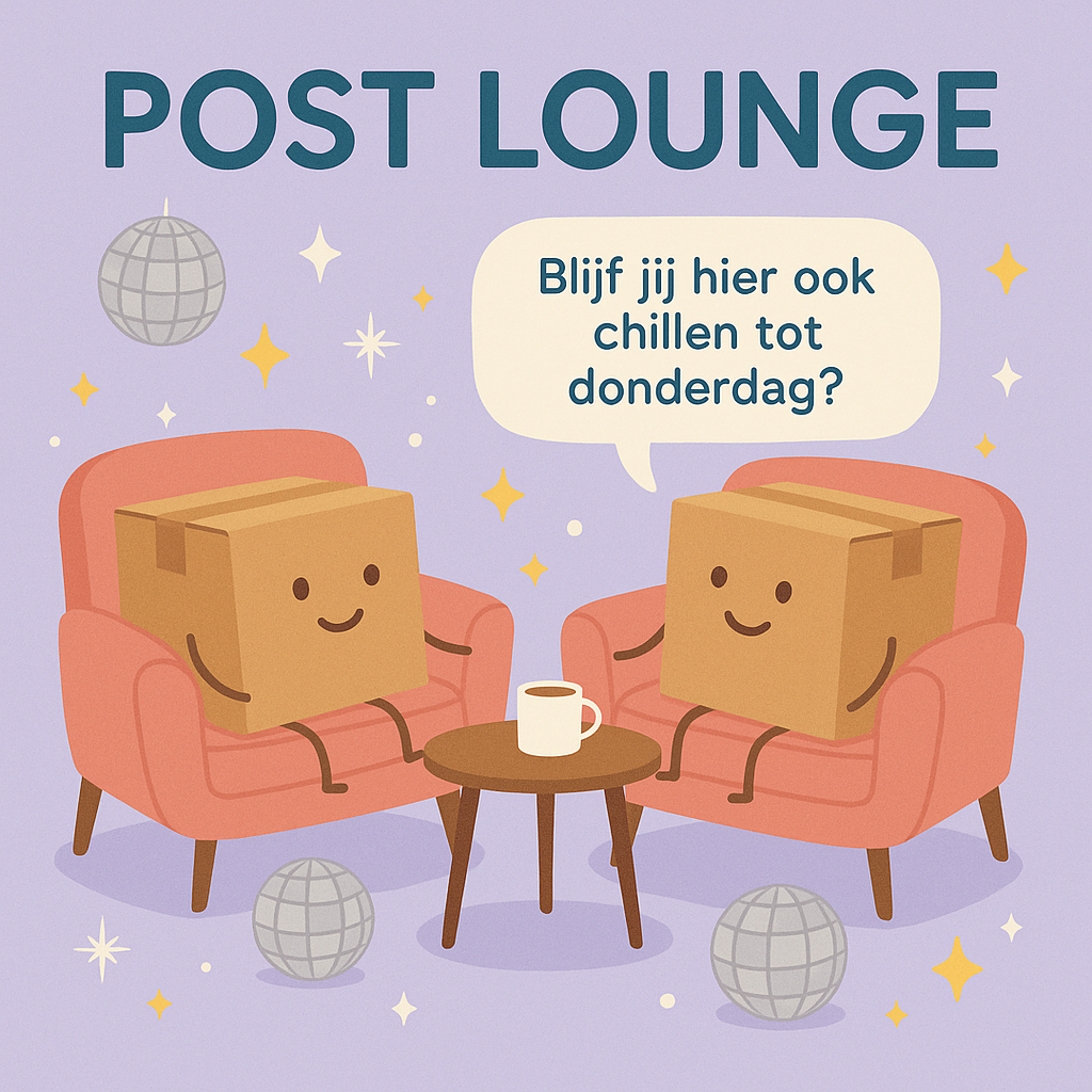 KADET Post Lounge: zo werkt samen verzenden bij KADET 📦✨