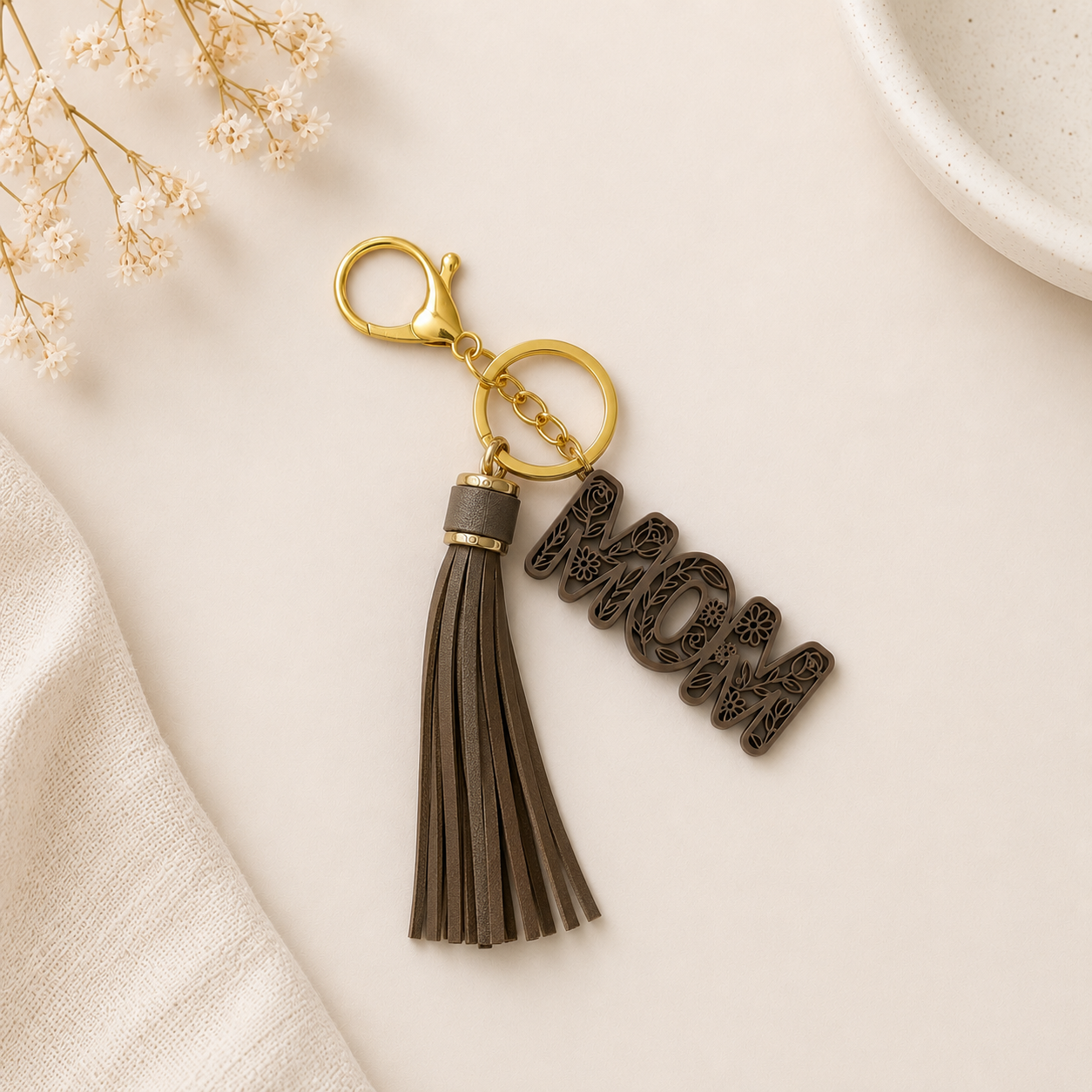 MOM Bag Charm