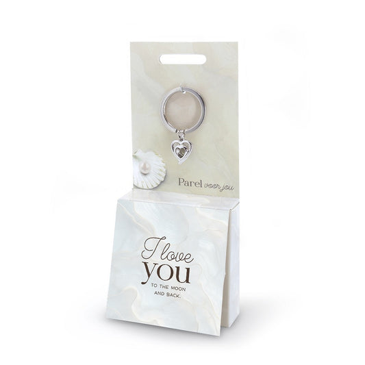 Parel Sleutelhanger “I Love You” – Met Échte Oester