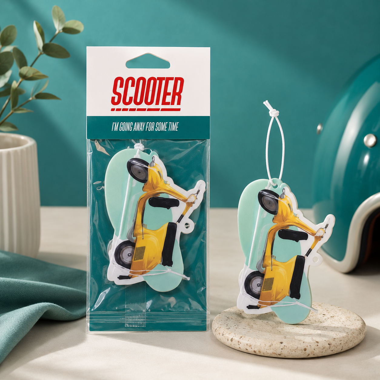 Scooter – Geurhanger  | Lemon 🍋🛵