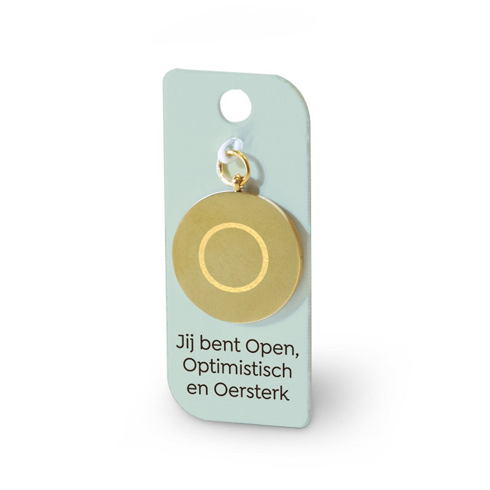 Alfabet Charm - O