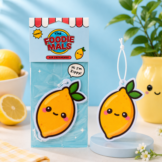 The Foodie Mals – Geurhanger | Lemon 🍋💛
