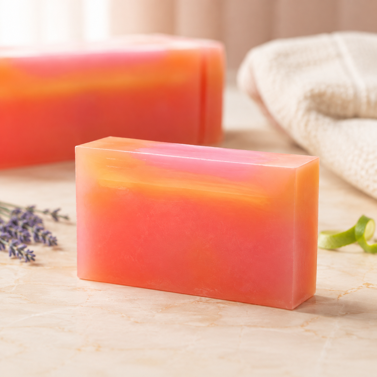 Pink Charlotte Zeep ±100 g