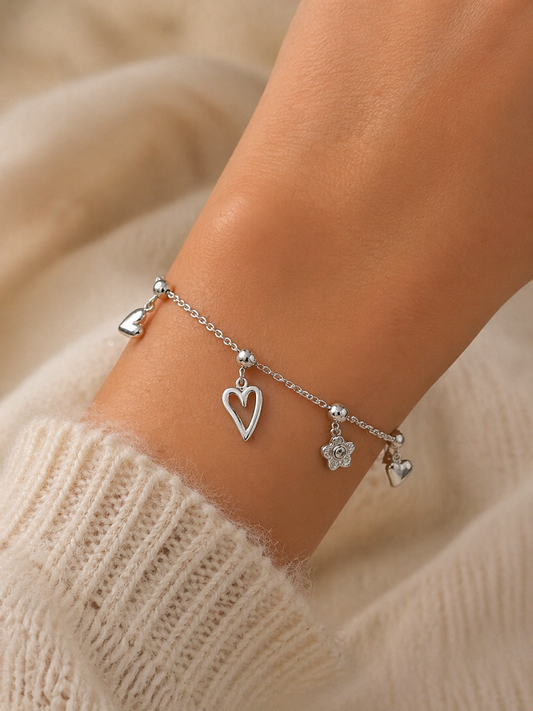 Armband Sweet Charms Silver