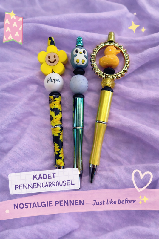 🎠 KADET PENNENCARROUSEL — 3 NOSTALGIE PENNEN