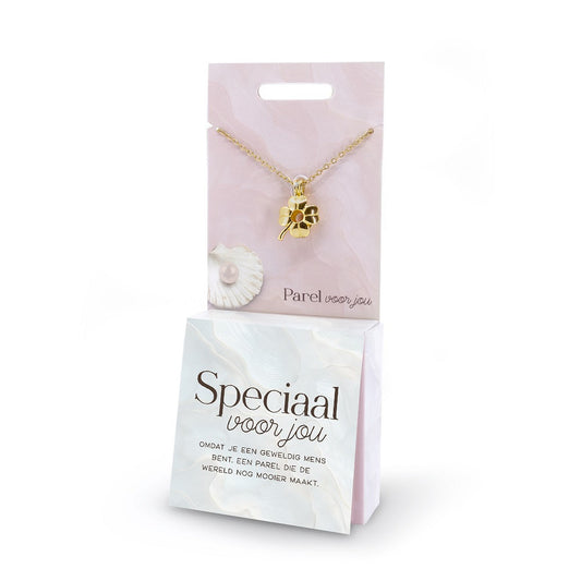 Parelketting “Speciaal voor jou” – Met Échte Oester