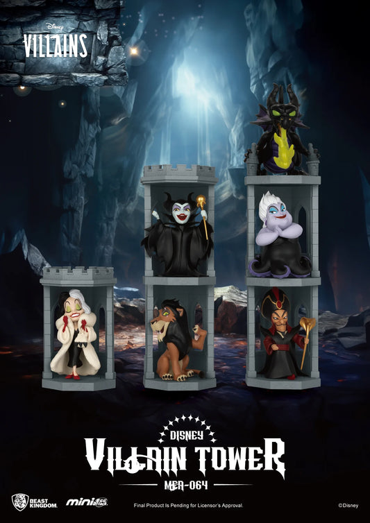 🖤 DISNEY Villain Tower Figures – Mystery Box 🔥