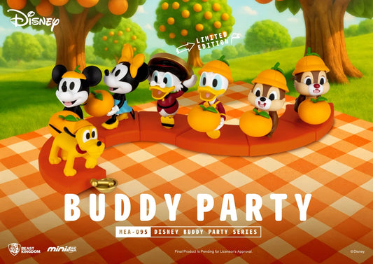🍊 DISNEY Buddy Party Figures – Mystery Box 🎉✨