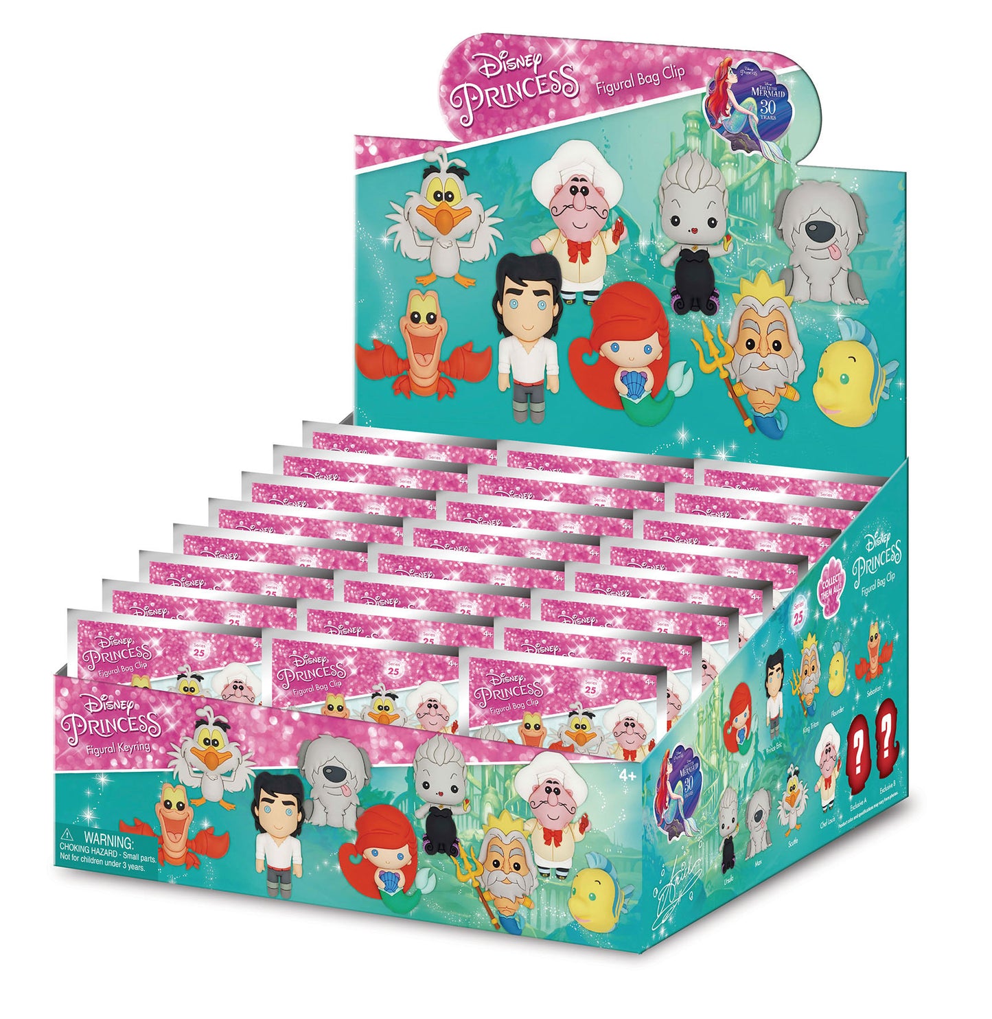 Disney Princess The Little Mermaid Blind Bag Sleutelhanger – 30th Anniversary