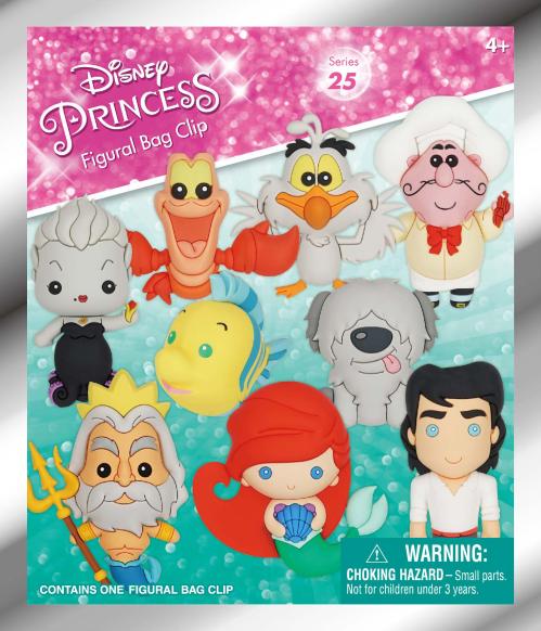 Disney Princess The Little Mermaid Blind Bag Sleutelhanger – 30th Anniversary