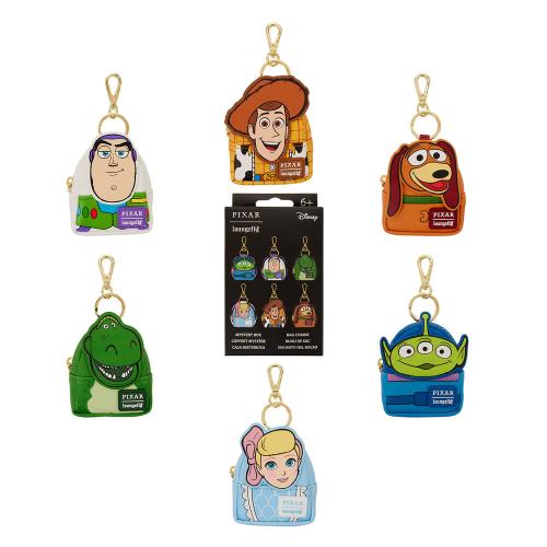 🚀 DISNEY PIXAR Mini Backpack Bag Charm – Loungefly Mystery Box 💫