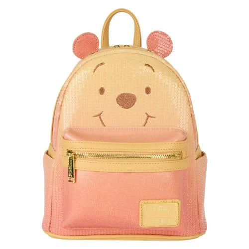 Loungefly Disney – Winnie de Poeh Sequin & Glitter Mini Backpack
