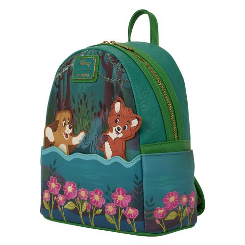 Loungefly Disney The Fox and the Hound – Frank & Frey Mini Backpack