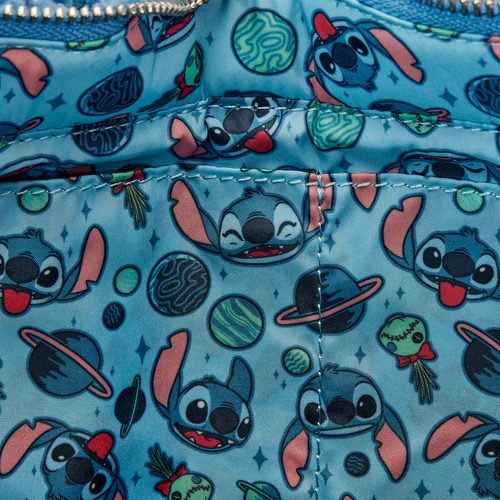 Loungefly Disney Stitch Plush Tote Bag met Coin Bag – Ohana Means Family