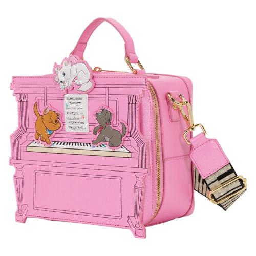 Loungefly Disney Aristocats Piano Crossbody Tas – Marie, Toulouse & Berlioz