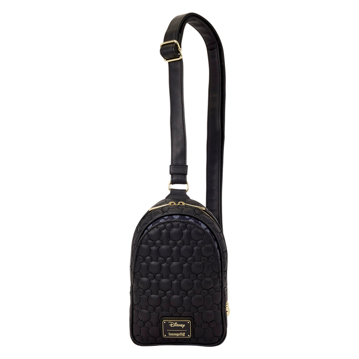 Loungefly Disney Mickey Mouse Silhouette Sling Crossbody Tas – Zwart