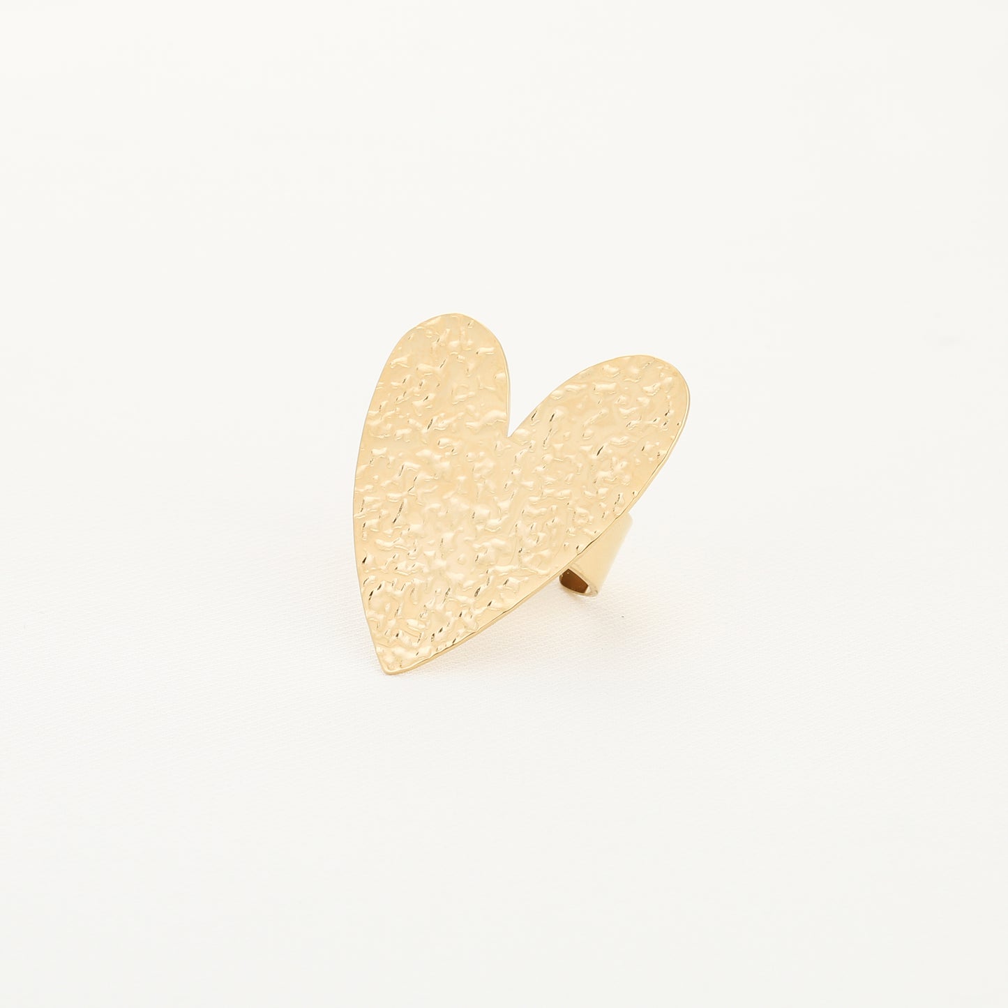 XL Hart Ring – Goudkleurig