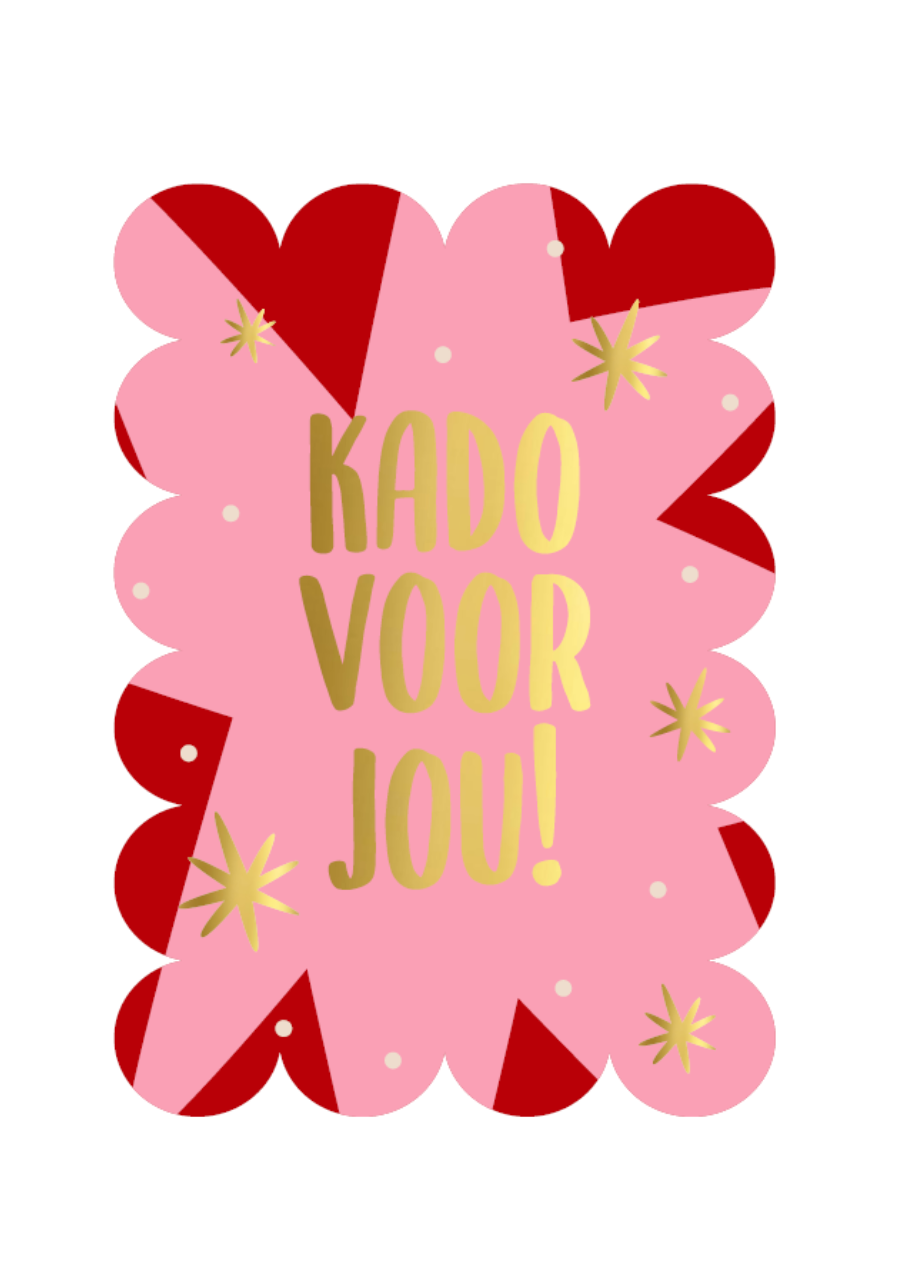 Wenskaart – Kado voor jou!