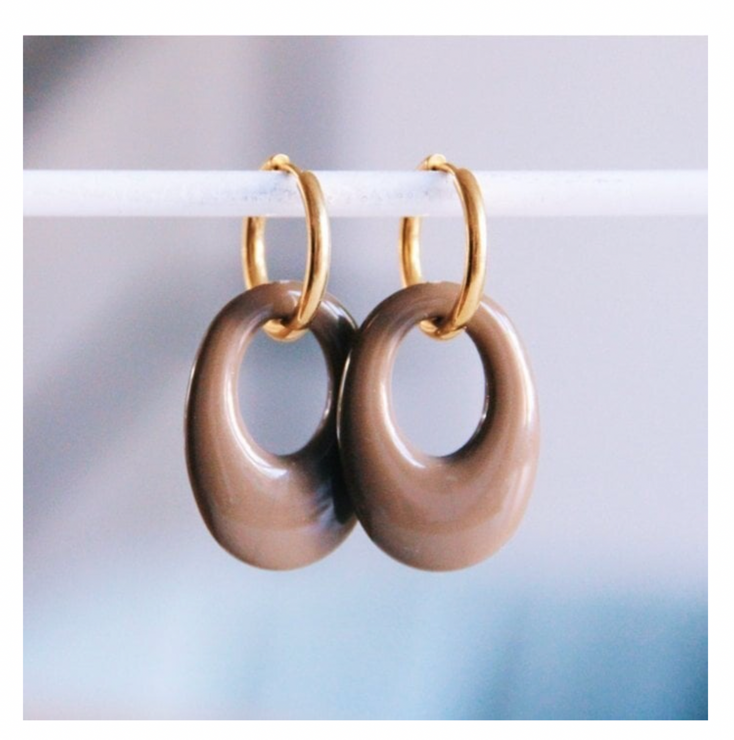 Oorbellen – Deep Chocolate