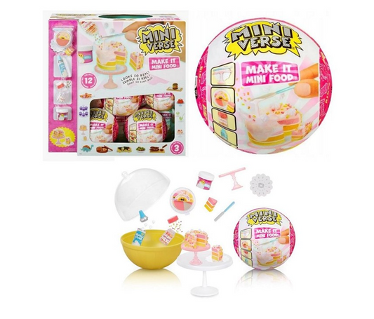 Mini Verse Make It Mini Food – DIY Miniatuur Dessert Blind Capsule