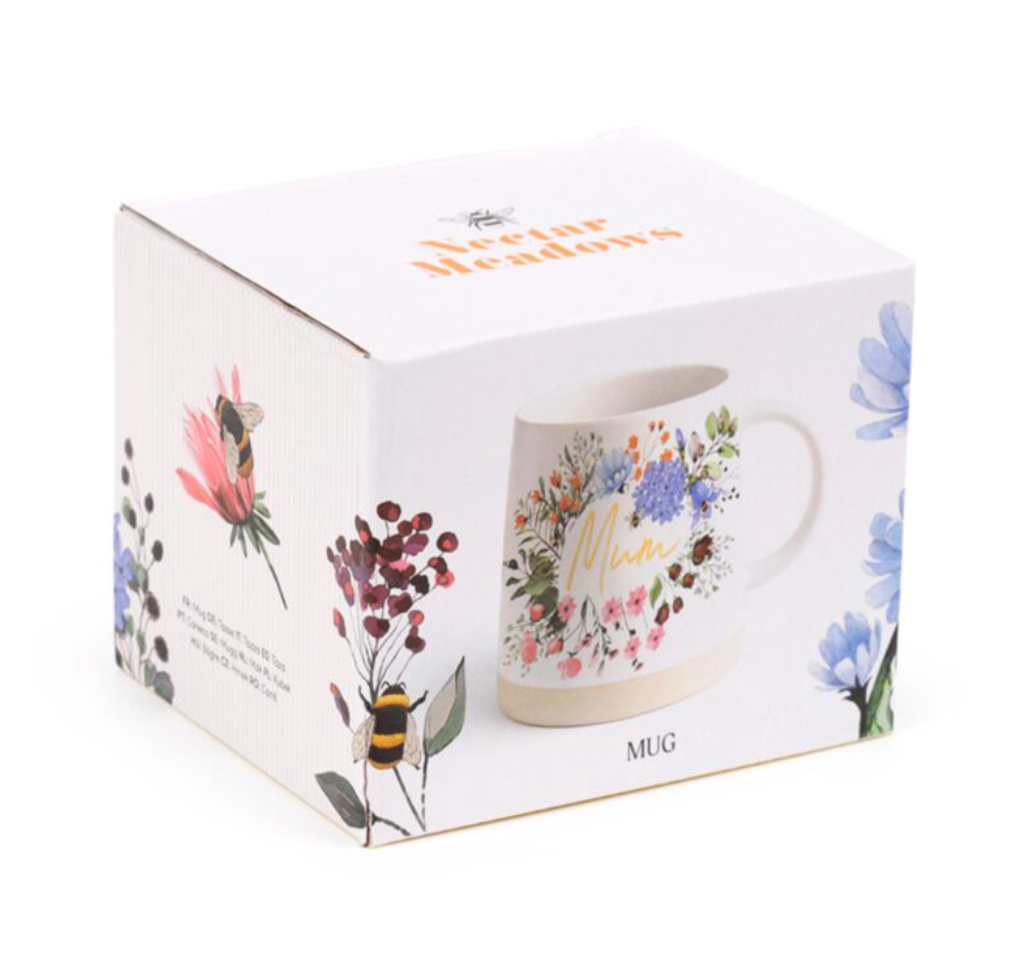 Nectar Meadows Mok “Mum” – Bloemenkrans 💐