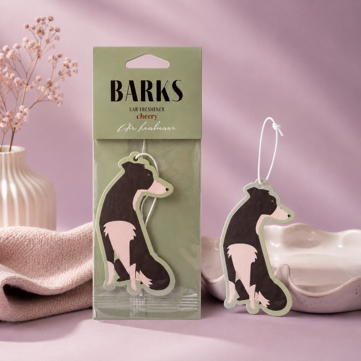Barks – Geurhanger | Cherry 🍒🐶