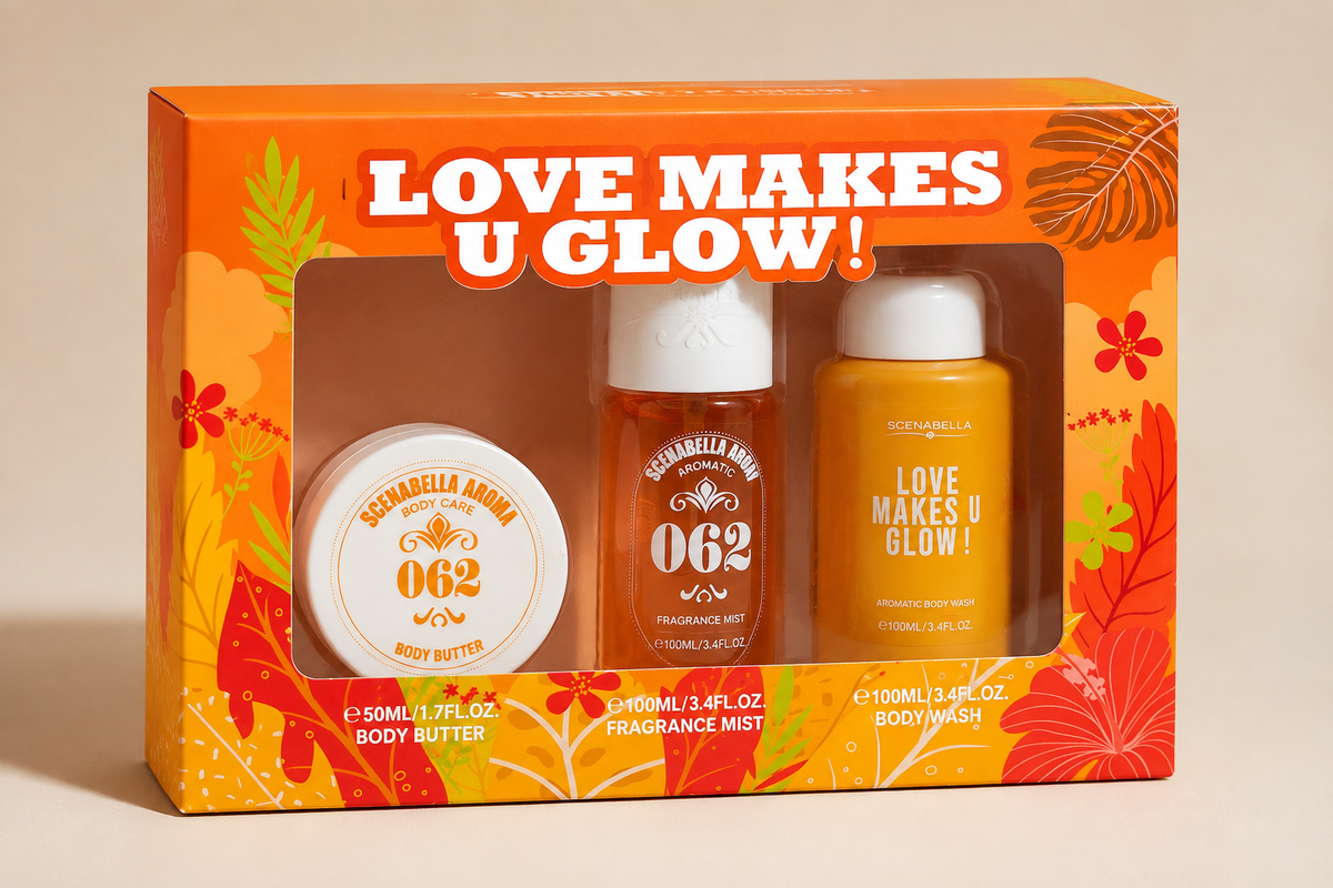 Scenabella 062 – Love Makes U Glow! Gift Set | 3-delig