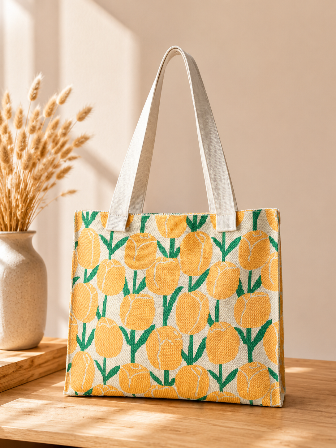 Sunny Tulip Shopper