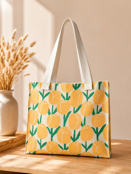 Sunny Tulip Shopper