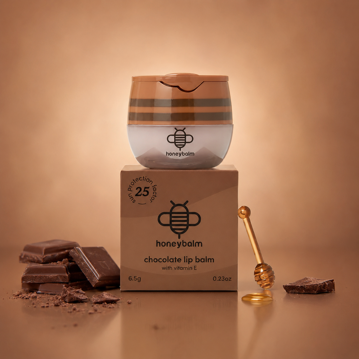 Honey Balm SPF – Chocolate🍫🍯