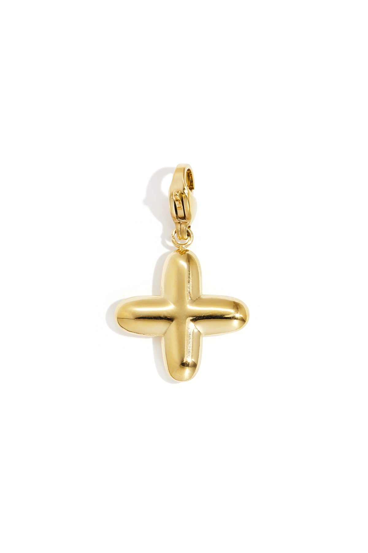 Bubble Letter Bedel X – Goudkleurig RVS