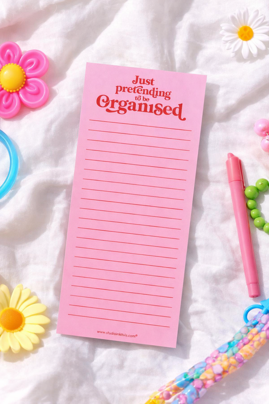 Just Pretending to Be Organised List Pad (21 cm)