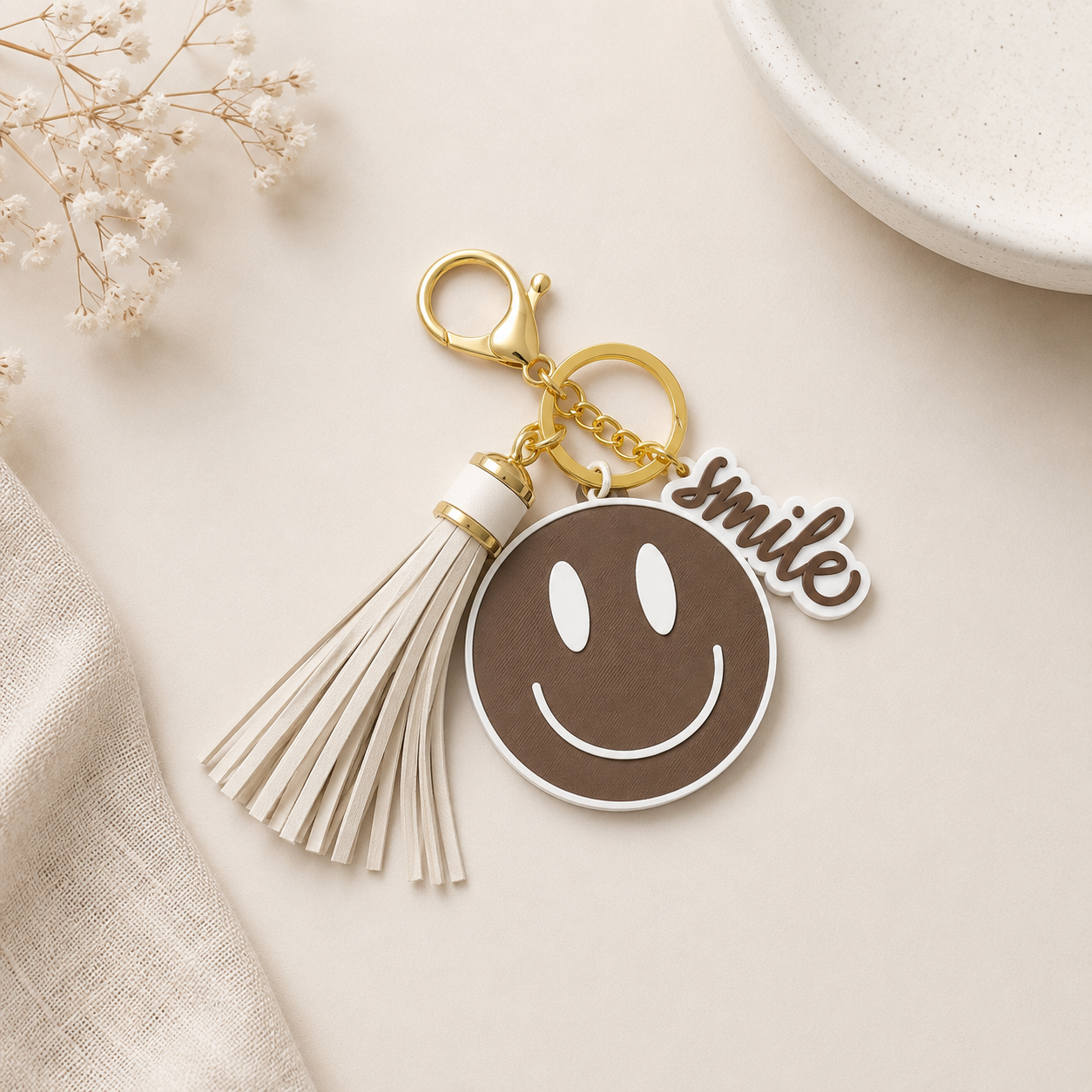 Smile Bag Charm